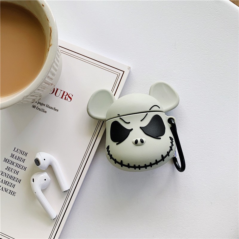 Ốp Airpods 1/2 Bearbrick Jack Skellington - PK494