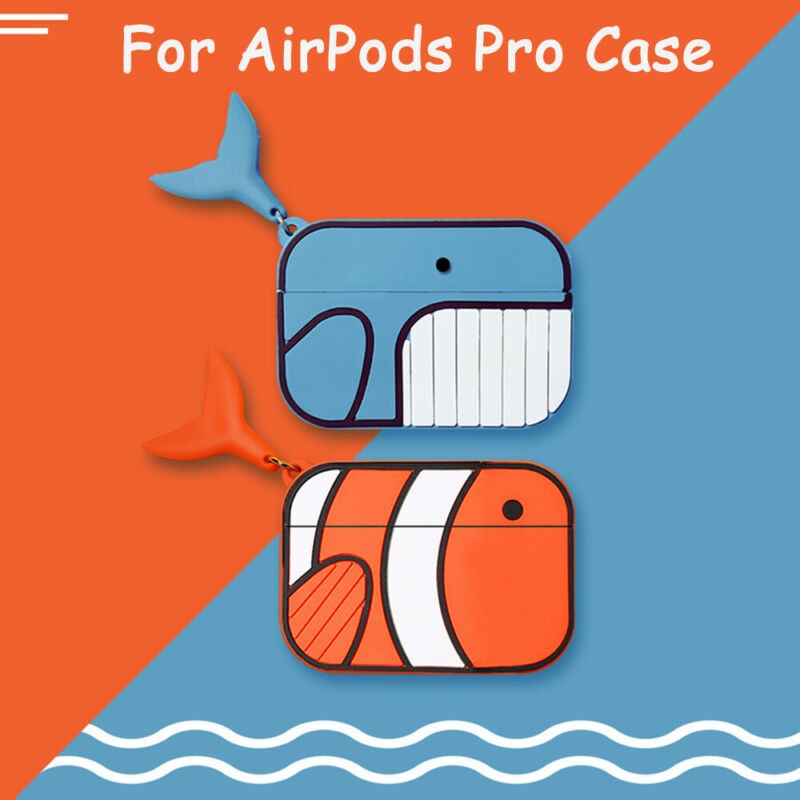 Ốp Airpods Pro Cá voi-PK584