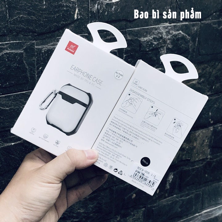 Case Airpods - Ốp Airpods 1/2 - XUNDD chính hãng